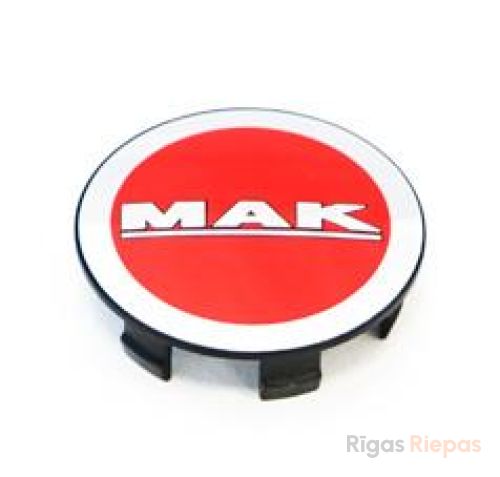 MAK 8010002589 centre cap 58 mm, red