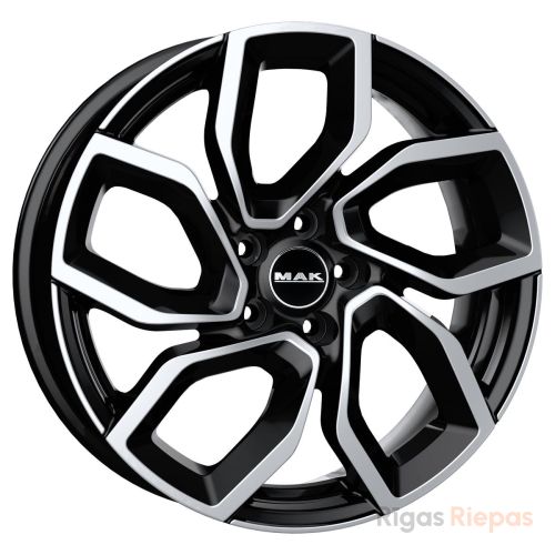 MAK Apollo 6.5x16 4x108 ET32, melns · pulēts (Black Mirror)
