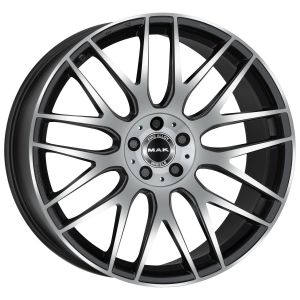 MAK Arrow-D 9.5x20 5x112 ET35, melns · pulēts (Black Mirror)
