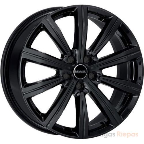 MAK Birmingham 8x19 5x108 ET45, black · gloss