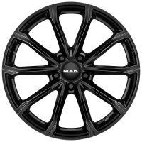 MAK Davinci 7x17 5x114.3 ET44, melns