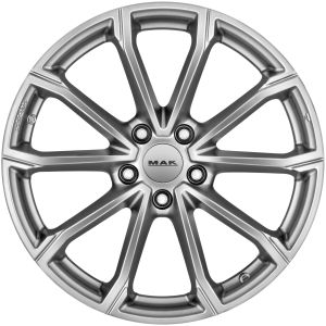 MAK Davinci 5x17 5x100 ET40, sudraba