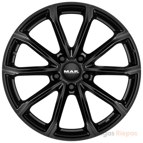 MAK Davinci 6.5x16 4x108 ET20, black · gloss