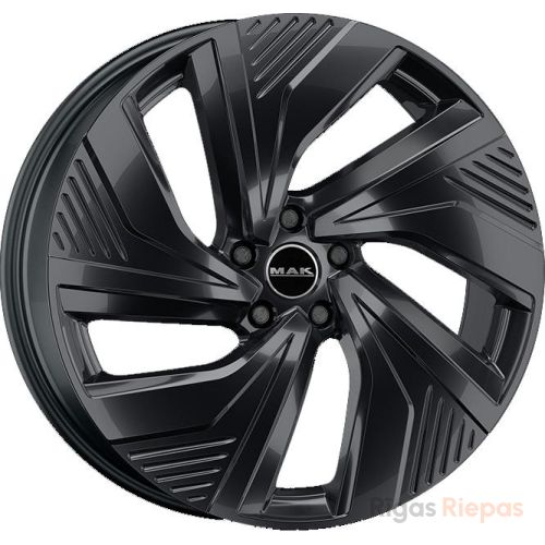 MAK Electra 7.5x19 5x112 ET54, melns · spīdīgs