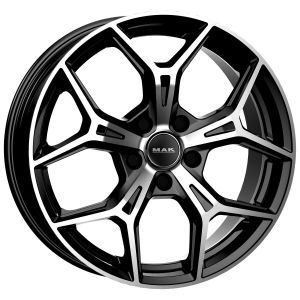 MAK Epica 7x18 4x108 ET35, melns · pulēts