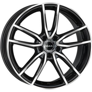 MAK Evo 8x18 5x112 ET33, melns · pulēts