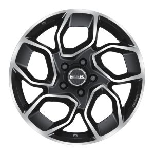 MAK Express 6.5x16 5x120 ET50, black · polished