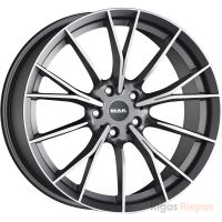 MAK Fabrik 8x18 5x120 ET30, anthracite · polished (Gun Met Mirror Face)