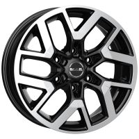 MAK Gravel 7.5x17 6x130 ET55, чёрный · полированный