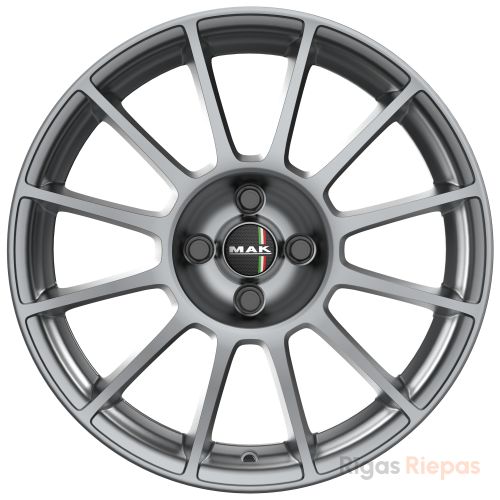 MAK Havalon 7x17 4x98 ET35, antracīta (Titanium)