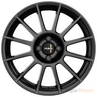 MAK Havalon 7x17 4x98 ET35, чёрный · глянцевый