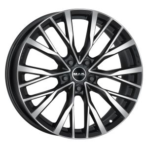 MAK Kent 9x22 5x108 ET35, black · polished (Black Mirror)