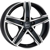MAK King 5 7.5x18 5x160 ET50, melns (Ice Black)