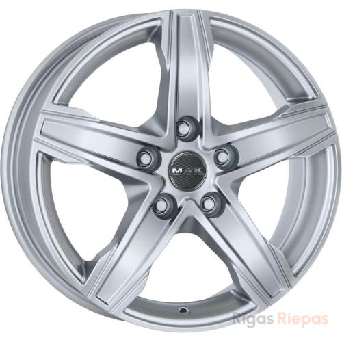 MAK King 5 7.5x17 5x130 ET55, sudraba