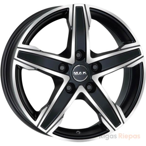 MAK King 5 7.5x18 5x160 ET50, чёрный (Ice Black)