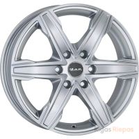 MAK King 6 8x18 6x130 ET54, sudraba