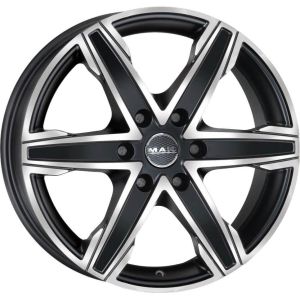 MAK King 6 6.5x16 6x139.7 ET20, black (Ice Black)