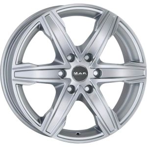 MAK King 6 9x20 6x114.3 ET47, серебристый