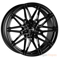 MAK Koenig-D 10.5x20 5x112 ET39, чёрный · глянцевый