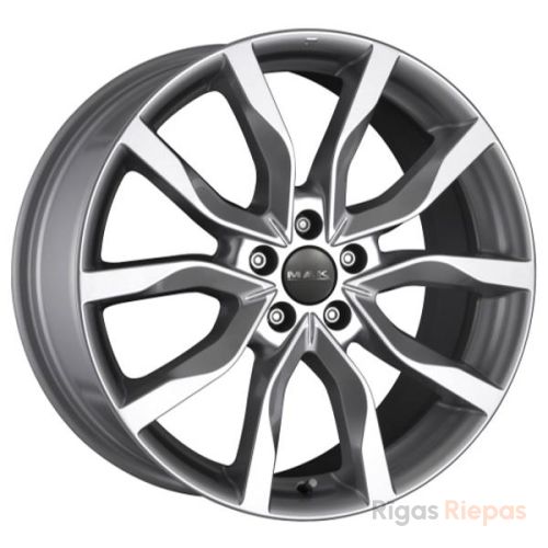 MAK Koln 8x18 5x112 ET48, sudraba