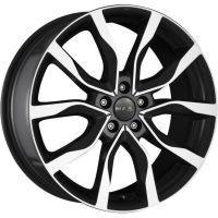 MAK Koln 9.5x21 5x127 ET45, melns · pulēts (Black Mirror)