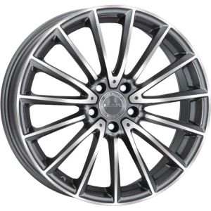 MAK Komet 9x19 5x112 ET30, антрацитовый · полированный