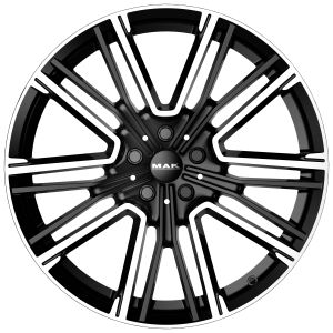 MAK Kult-D 9x20 5x112 ET40, чёрный · полированный