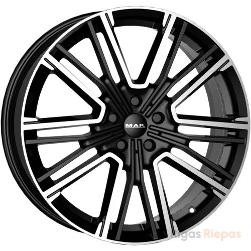 MAK Kult 8x20 5x112 ET25, чёрный · полированный