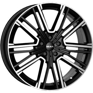 MAK Kult 8x20 5x112 ET25, чёрный · полированный