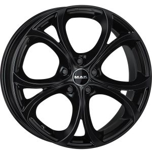 MAK Lario 7.5x17 5x110 ET31, black · gloss