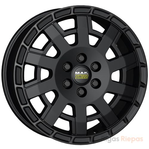 MAK Legend-2 7.5x17 6x139.7 ET33, melns · matēts