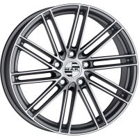 MAK Leipzig 9x20 5x130 ET50, anthracite · polished (Gun Met Mirror Face)