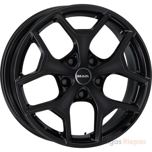 MAK Liberty 7.5x17 5x127 ET44, black · gloss
