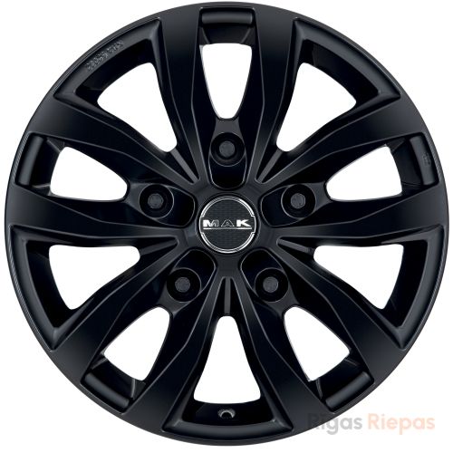 MAK Load 5 7x17 5x118 ET45, black · gloss