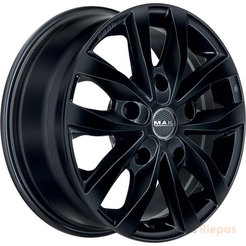 MAK Load 5 6.5x15 5x118 ET55, melns · spīdīgs