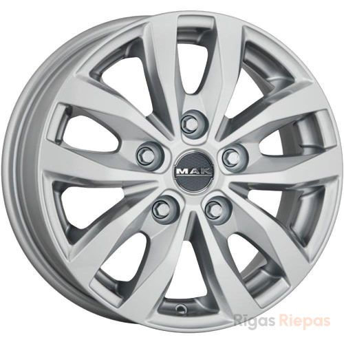 MAK Load 5 7x17 5x160 ET55, silver