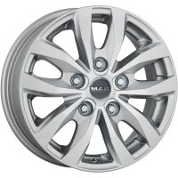 MAK Load 5 6.5x16 5x160 ET60, sudraba