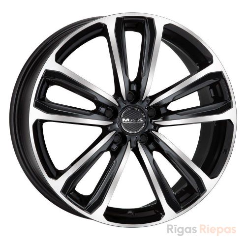 MAK Magma 7x17 4x98 ET35, melns · pulēts (Black Mirror)