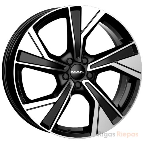 MAK Malmoe 8x18 5x108 ET42, black · polished