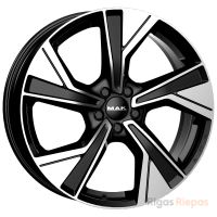 MAK Malmoe 8x18 5x108 ET42, black · polished
