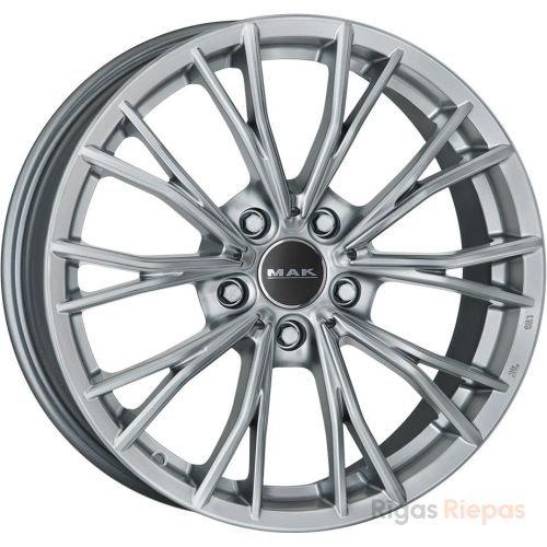 MAK Mark 7.5x17 5x120 ET43, sudraba