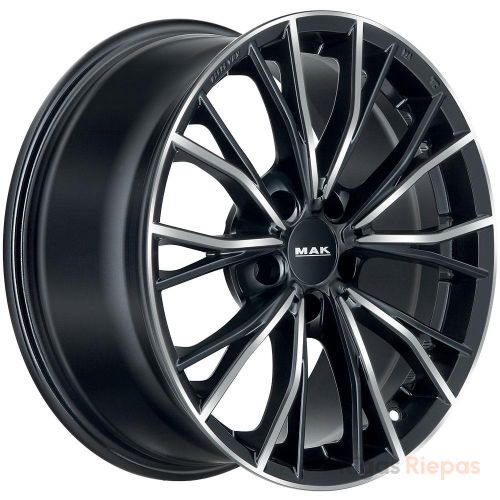 MAK Mark 7.5x17 5x120 ET34, melns · pulēts (Black Mirror)