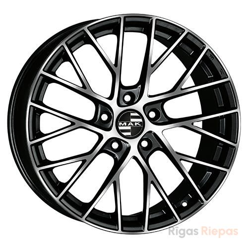 MAK Monaco 8.5x19 5x130 ET52, black · polished (Black Mirror)