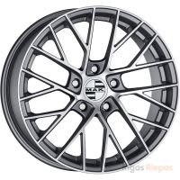 MAK Monaco 8.5x19 5x112 ET46, anthracite · polished (Gun Met Mirror Face)