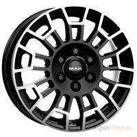 MAK Nomad-2 7.5x17 6x139.7 ET24, melns · pulēts (Black Mirror)