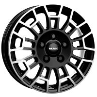 MAK Nomad 7.5x18 5x130 ET58, чёрный · полированный