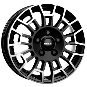 MAK Nomad 8.5x20 6x135 ET44, black · polished (Black Mirror)