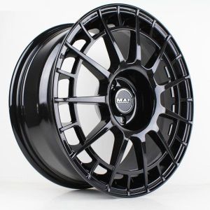 MAK NTT 7x18 4x98 ET35, melns · spīdīgs