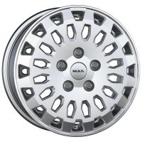 MAK Overland 7x17 5x120 ET60, antracīta (Light Titan)