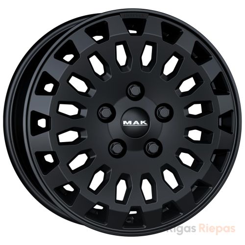 MAK Overland 8x18 5x118 ET53, melns · matēts